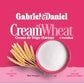 Gabriel & Daniel Organic Instant Creamy Wheat Hot Cereal Cup - Non-GMO, Rich in Iron & Vitamin C, Pack of 12