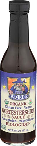 The Wizards Sauces Organic Vegetarian Worcestershire Sauce, 8.5 Oz
