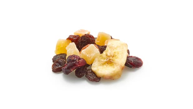 Yupik Trail Mix, Sulfite Free Fruit Blast, 2.2 Lb, A Mix Of Bananas, Raisins, Cranberries, Papaya And Pineapple