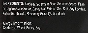 Dream Pretzel Chip Pressel Sesame Natural, 7.1 Oz