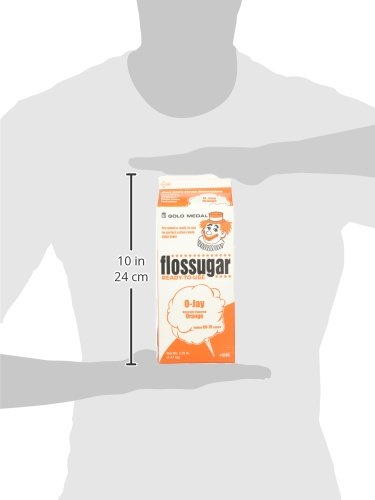 Flossugar Flavour: Orange, Net Wt. 3.25 Lbs