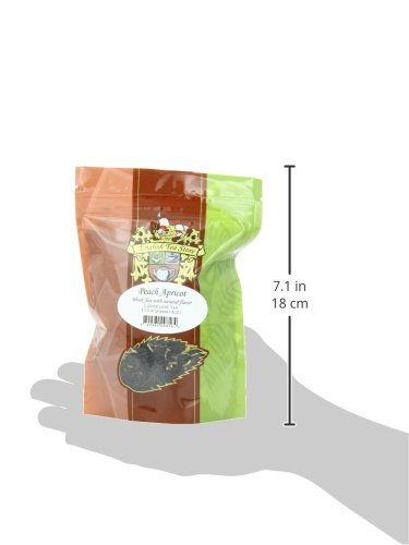 English Tea Store Loose Leaf, Peach Apricot Tea Pouches - 4Oz, 4 Ounce