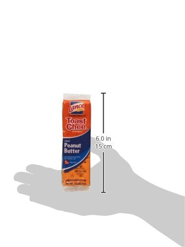 Lance Toast Chee Peanut Butter Crackers, 60 Ounce
