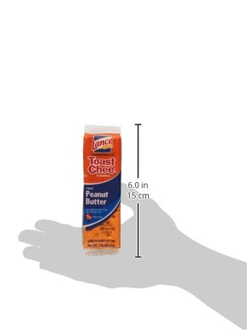 Lance Toast Chee Peanut Butter Crackers, 60 Ounce