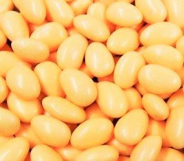 Peach Jordan Almonds by Its Delish, 10 LBS Bulk | Sugared Almond Nut with Sweet Hard Candy Coating - Bulk Wedding Favors, Bridal