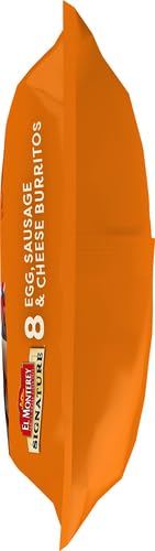 El Monterey Signature Egg, Sausage & Cheese Burrito, 36 Oz (Frozen)