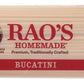 Raos Homemade Bucatini Pasta  16oz  Traditionally Crafted  enhanced Quality  From Durum Semolina Flour  Traditional Bronze Die Cut  Imported from Italy