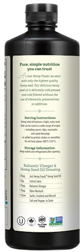 Manitoba Harvest Hemp Seed Oil, Cold Pressed, 12g Omega 3 & 6, 16.9 Fl Oz