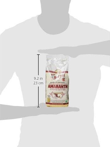Bob'S Red Mill Organic Whole Grain Amaranth, 24 Oz (4 Pack)
