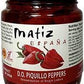 Matiz Piquillo Peppers, Denomination of Origin Lodosa, 7.6 oz, 6 Jars