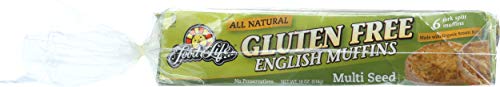 Food for Life Organic Gluten Free English Muffins, Multi Seed, 18 oz