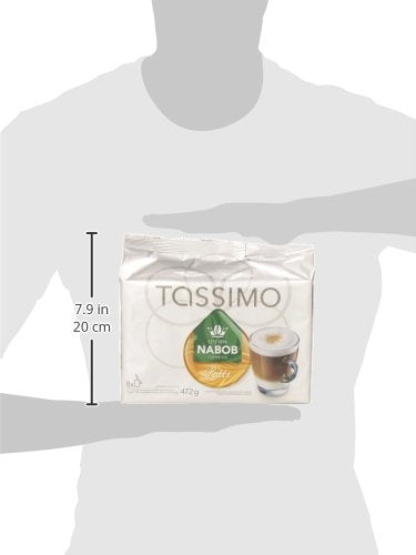 Tassimo Nabob Latte - 16 T Discs - 8 Espresso / 8 Milk
