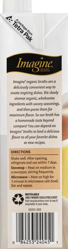 Imagine No Chicken Broth  Organic  32 oz