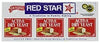 Red Star Active Dry Yeast Non GMO 1.4 Oz. Pack Of 3.
