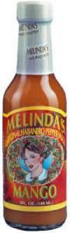 Melinda’s Mango Habanero Hot Sauce - Sweet & Mild Hot Sauce - Mango Habanero Sauce Made with Fresh Ingredients, Real Mango, Habanero Peppers, Vinegar, Carrot & Lime - 5oz, 3 Pack