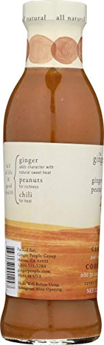 The Ginger People, Sauce Cooking Peanut Ginger, 12.7 Fl Oz