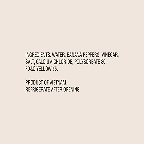 Mama Fresca Banana Pepper Rings 12 Fl Oz Jar (Pack Of 12)