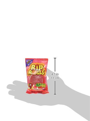 Rip Rolls 24 Count Strawberry, 1.4 Ounce (Pack Of 24)