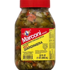 Marconi Giardiniera Hot, 32 Oz