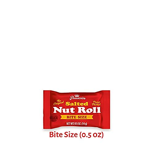 Pearson'S Bite-Size Salted Nut Roll With Caramel Flavor | 23 Oz. Bag | Bulk, Individually Wrapped