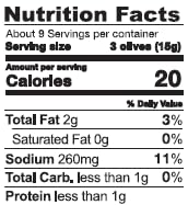Cat Coras Kitchen, Olive Olympian Grn Ptd, 5.1 Oz, (Pack Of 8)