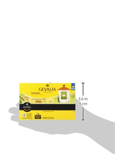 Gevalia Colombian Roast Keurig K Cup Coffee Pods (12 Count)