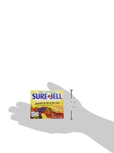 Sure Jell Premium Fruit Pectin For Homemade Jams And Jellies, 100% Natural, 1.75 Ounce (Pack Of 2)