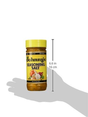 Johnny'S Seasoning Salt, Chef Blended, 16 Oz (2)