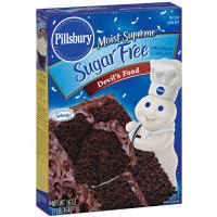 Pillsbury Cake Mix, Sugar Free, Devil's Food 16 oz (Pack of 12)