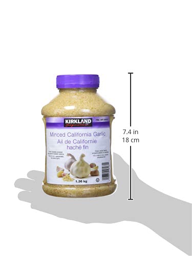 Kirkland Signature California Garlic, Minced 48 Ounce (581871)