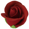 O'Creme Garden Roses Gumpaste Flower Set - Red - Edible Flowers for Cake Decorating - Sugar Paste Flower Decorations for Cakes, 