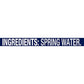 Ice Mountain - Natural Spring Water - Case of 4 - 12/8 fl oz. (4x12/8 FZ)