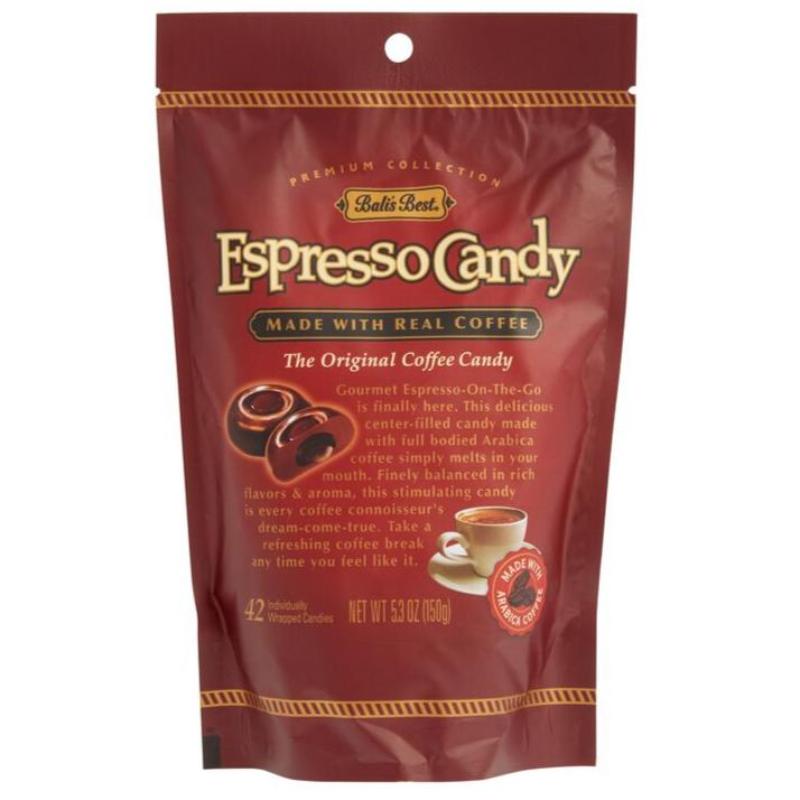 Balis Best Espresso Coffee Hard Candy, 5.3 oz
