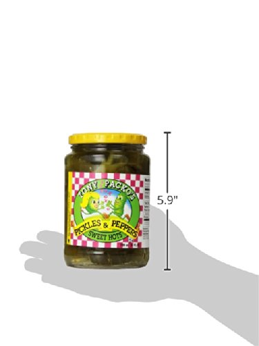 Tony Packo Sweet Hot Pickles And Peppers, 24 Ounce