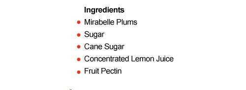 Bonne Maman Plum Mirabelle Preserves, 13 oz