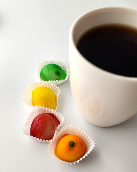 Bergen Marzipan - Assorted Fruit Shapes (18pcs.) by Bergen Marzipan [Foods]