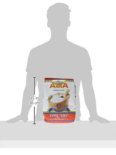 Cento Anna Napoletana Tipo "00" Extra Fine Unbleached Flour, 11 Pound