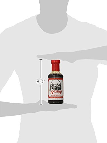 Andria's Brush On Steak Sauce, 15 Ounce Bottle