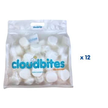 Cloudbites | Toasters | Individually Wrapped Marshmallows | 50 Units/Bag | Great For S'Mores Or Snacks (Case X 12 Bags | 600 Uni