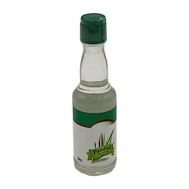 Cathay Natural Pandan Extract Liquid Concentrate for Baking & Beverages, 20 ml