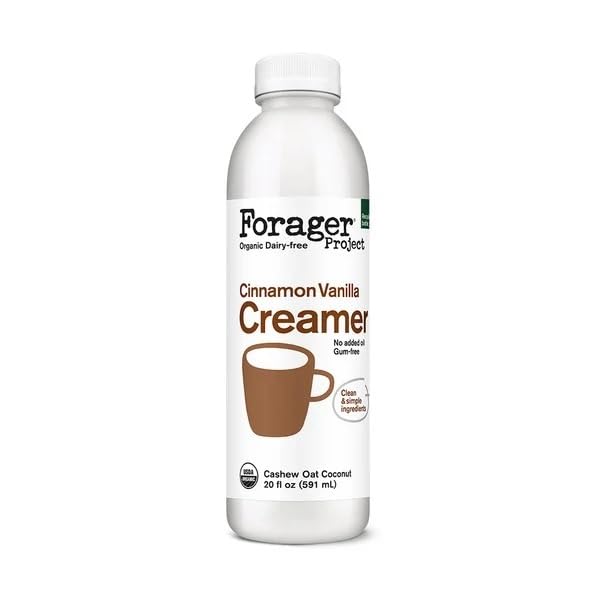 Forager Project Organic Vanilla Cinnamon Creamer, 20 Fl Oz