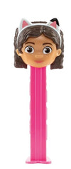 PEZ Gabbys Dollhouse Dispenser - Gabby PEZ Candy Dispenser - Gabby PEZ Party Favor With 2 PEZ Candy Refills - Gabbys Dollhouse