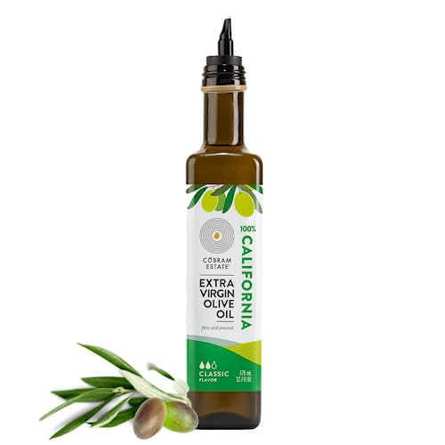 Cobram Estate Classic 100% California Extra Virgin Olive Oil, First Cold Pressed, Non-GMO, Keto Friendly, High in Antioxidants,