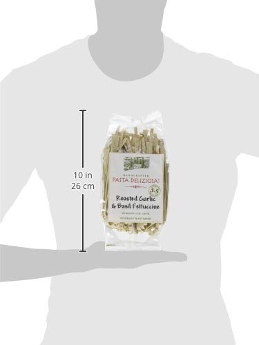 Pasta Deliziosa! Handcrafted Pasta, Roasted Garlic & Basil Fettuccine, 12 Ounce