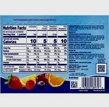 Crystal Light Sugar-Free Lemonade Fruit Punch Raspberry Lemonade And Wild Strawberry On-The-Go Powdered Drink Singles Mix Variet