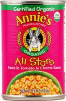Annies Homegrown Organic All Stars Pasta  15 oz