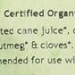 Davidson'S Organics, Spicy Chai Sugar, Bulk, 16-Ounce Bag