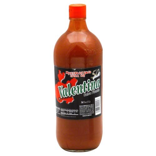 Valentina Sauce Black Label Hot 1L - - 3 Pack - B - C 4