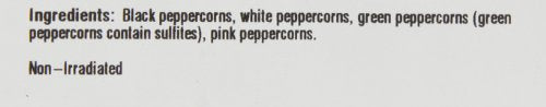 Frontier Co-Op Peppermill 4-Peppercorn Blend, 1-Pound Bulk, Gourmet Blend Of Black, White, Green & Pink Peppercorns