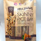 180 Snacks, Skinny Rice Bar, Almond & Chocolate Chips, 10 Bars
